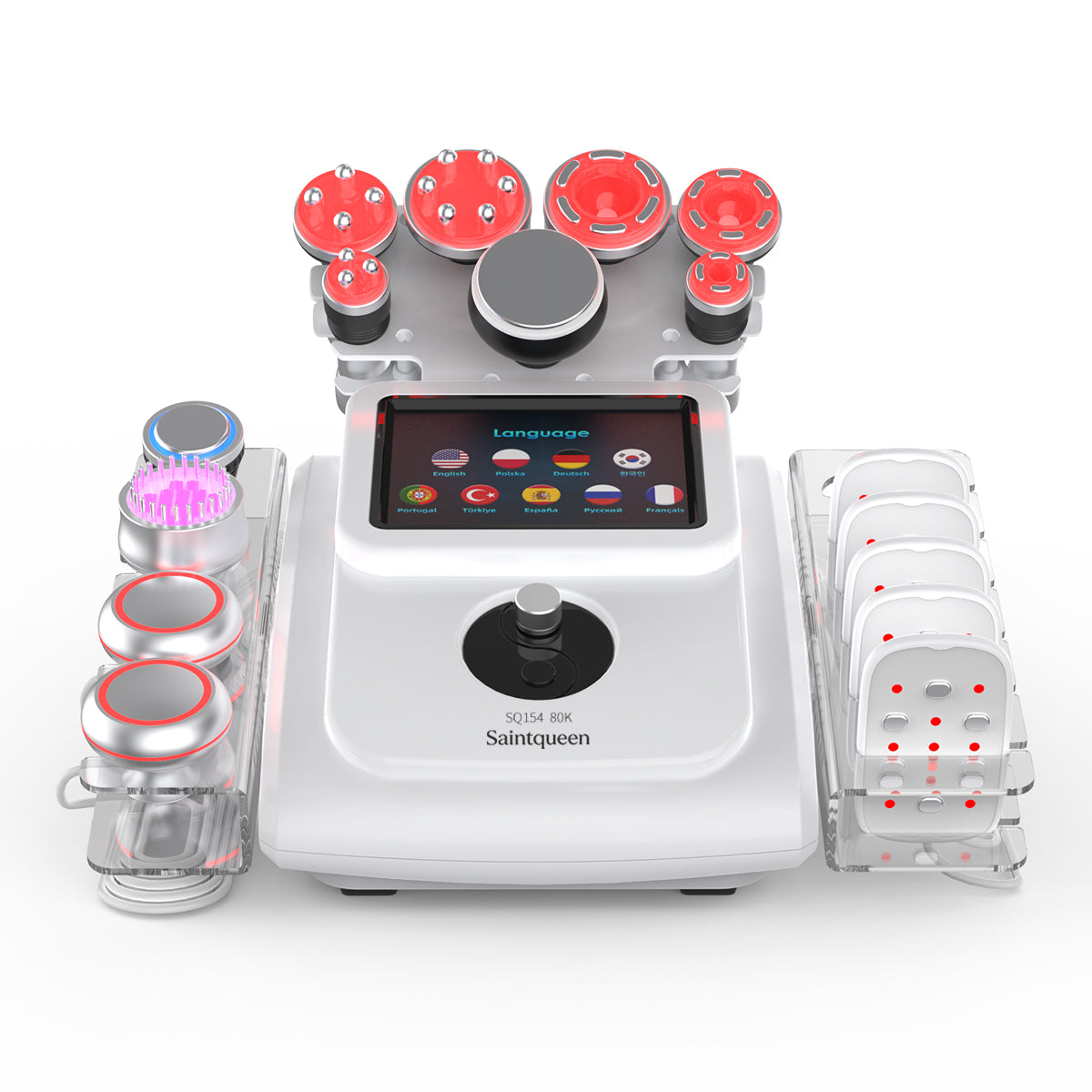 SQ154B Max – 11-i-1 enhet med 80K kavitation, RF, vakuum, laser och BIO-LED