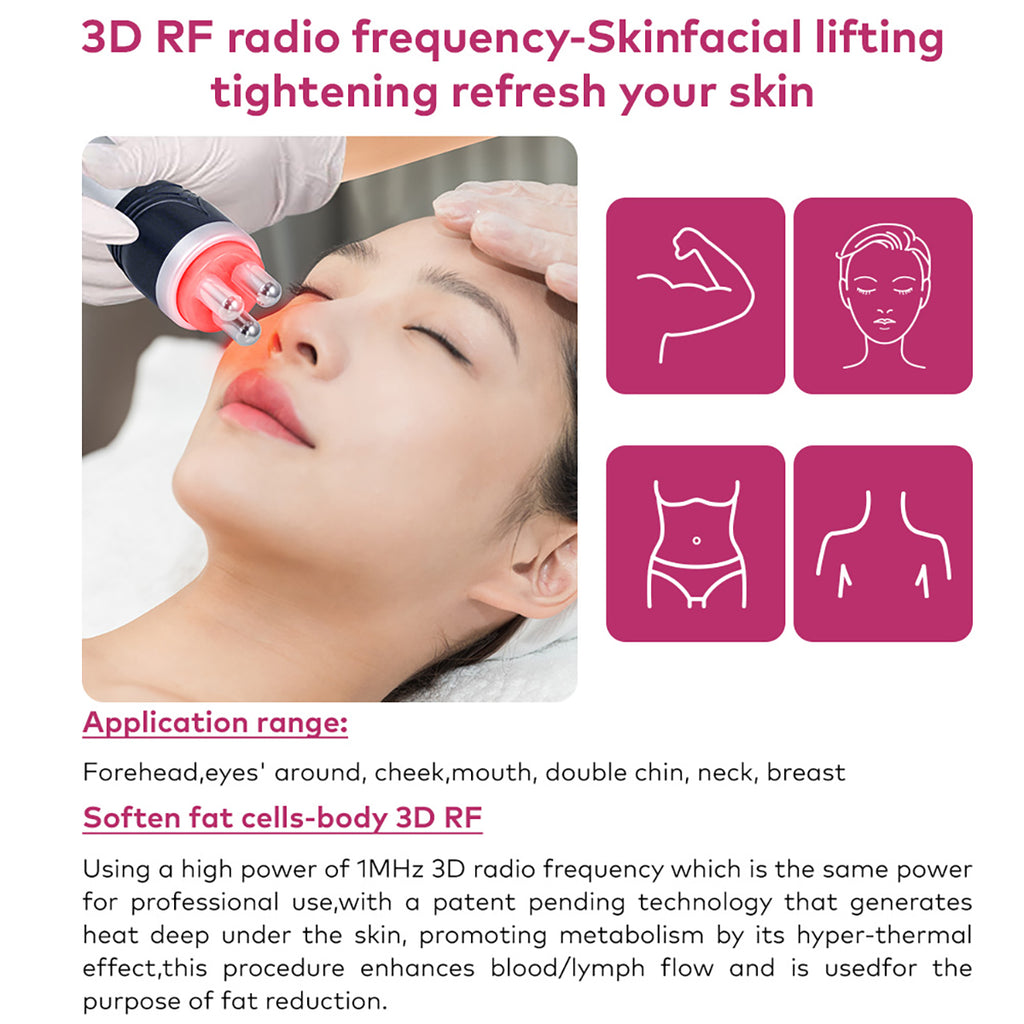 SQ149 Basic – 4-i-1 enhet med 80K kavitation, RF och vakuummassage