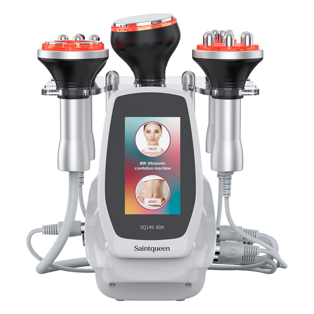 SQ149 Pro – 5-i-1 enhet med 80K kavitation, RF och vakuummassage