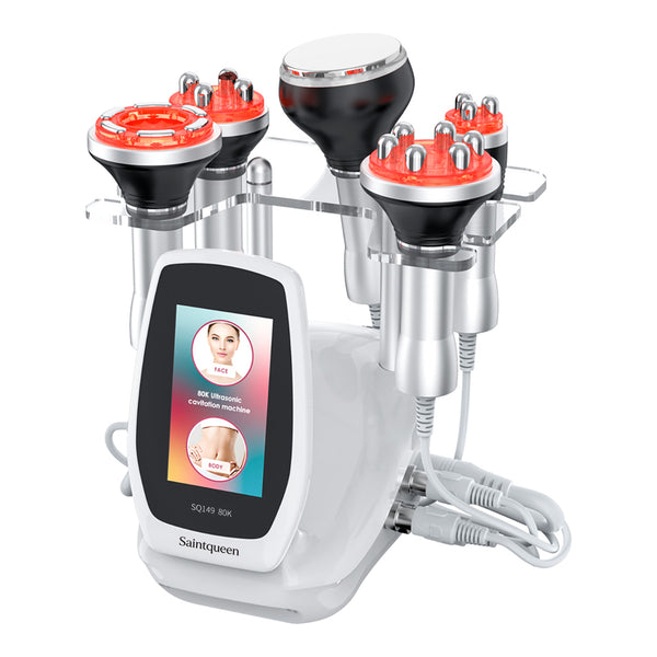 SQ149 Pro – 5-i-1 enhet med 80K kavitation, RF och vakuummassage