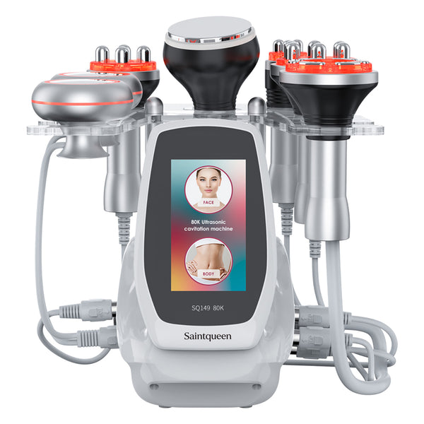 SQ149 Pro – 6-i-1 enhet med 80K kavitation, RF, vakuummassage och EMS