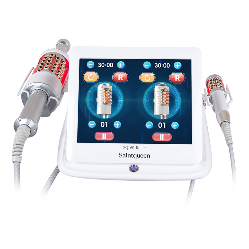 SQ160A – kroppsvårdsenhet med roterande kulor, mikrovibration och LED