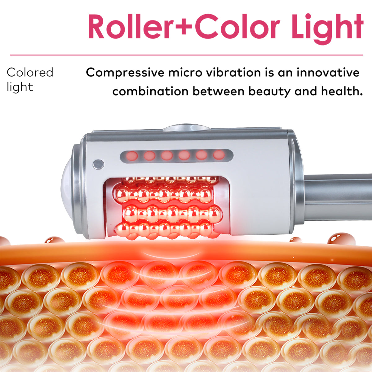 SQ160A – kroppsvårdsenhet med roterande kulor, mikrovibration och LED