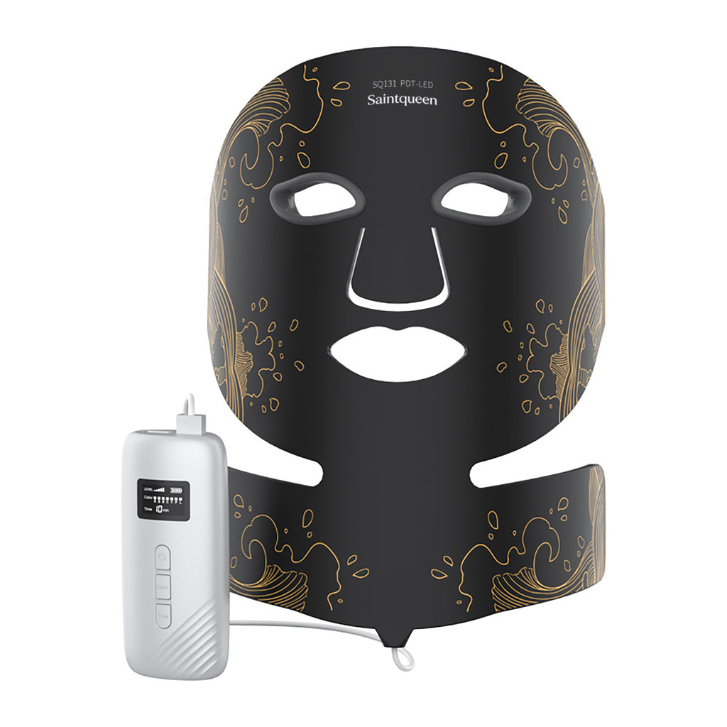 SQ131 flexibel LED-ansiktsmask med 156 LED-lampor och 8 lägen