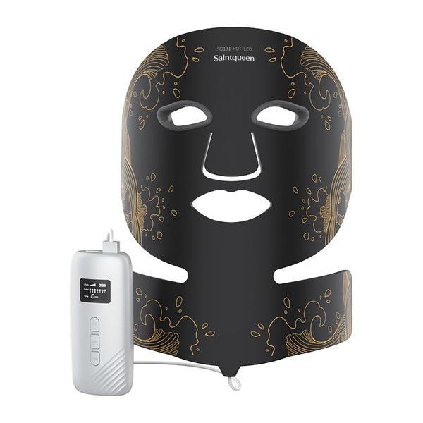 SQ131 flexibel LED-ansiktsmask med 156 LED-lampor och 8 lägen