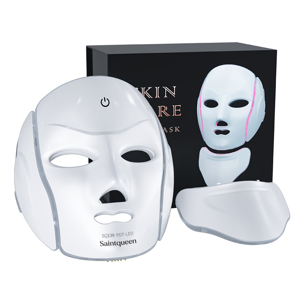 SQ139 – LED-ansiktsmask med 119 dioder, sju färger och mikroström Huvudsaklig produktbild