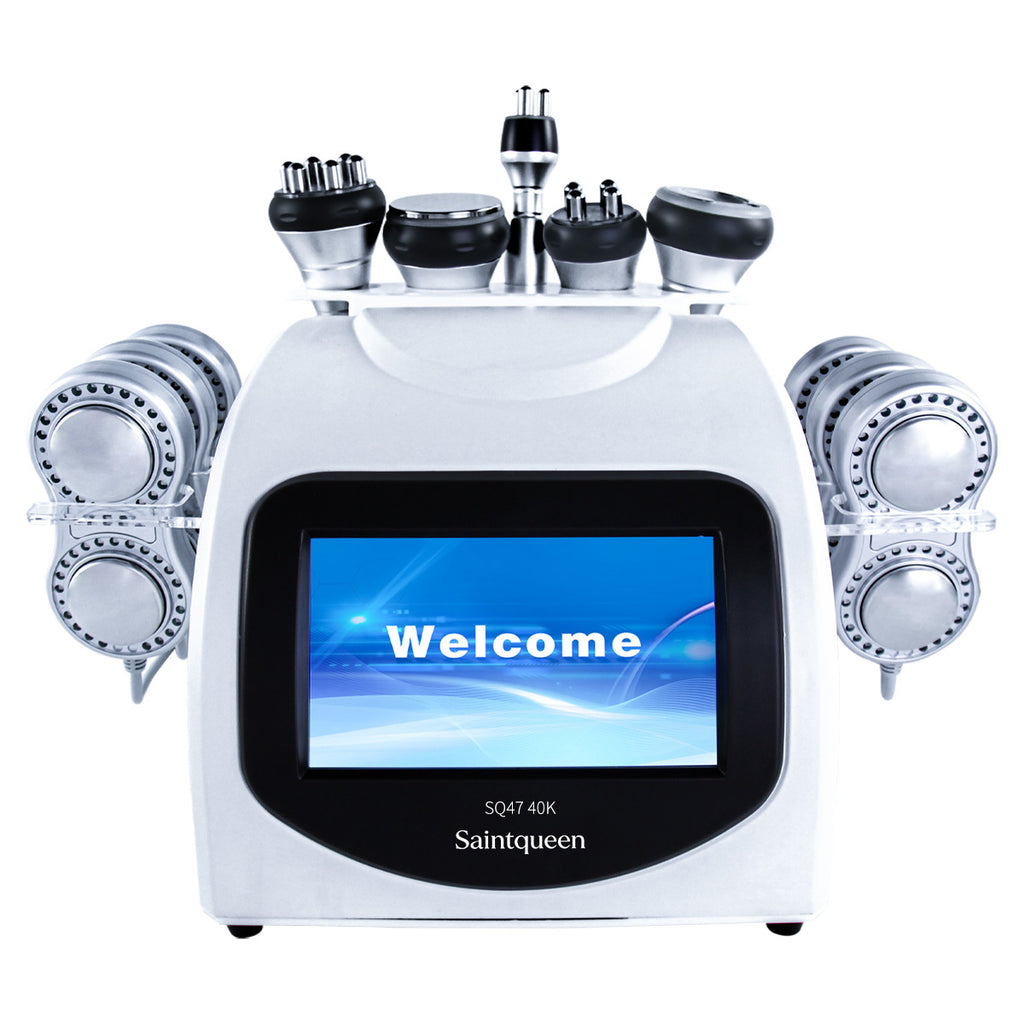 SQ47B Pro – 6-i-1 enhet med 40K kavitation, RF, vakuum, EMS och laser