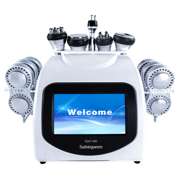 SQ47B Pro – 6-i-1 enhet med 40K kavitation, RF, vakuum, EMS och laser