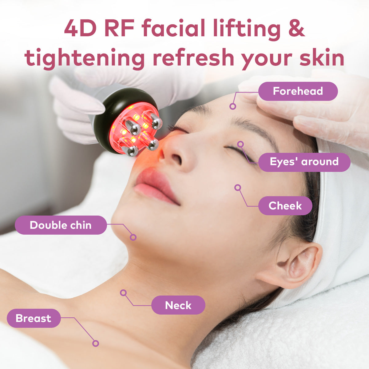 SQ16B Basic – 4-i-1 enhet med 40K kavitation, RF och vakuummassage