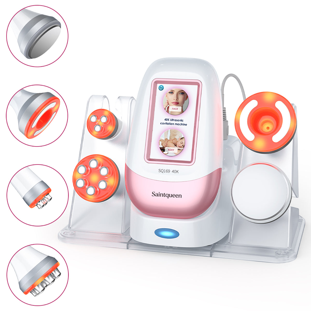 SQ169 Basic – 4-i-1 enhet med 40K kavitation, RF och vakuummassage