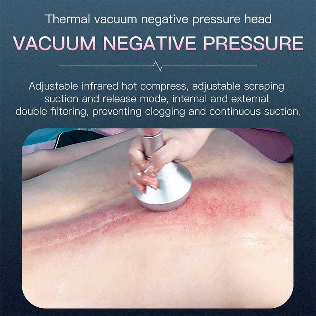 SQ85C Pro – 6-i-1 enhet med 80K kavitation, RF, laser och vakuummassage