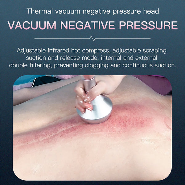 SQ85C Pro – 6-i-1 enhet med 80K kavitation, RF, laser och vakuummassage