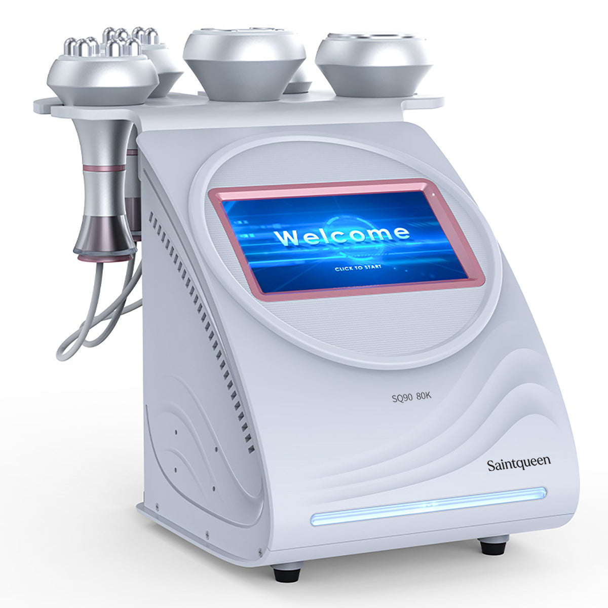 SQ90A Pro – 5-i-1 enhet med 80K kavitation, 3/4/6-polig RF och vakuummassage