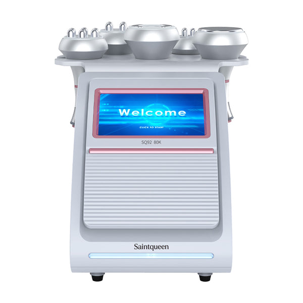 SQ92A Pro – 5-i-1 enhet med 80K ultraljudskavitation, RF och vakuummassage