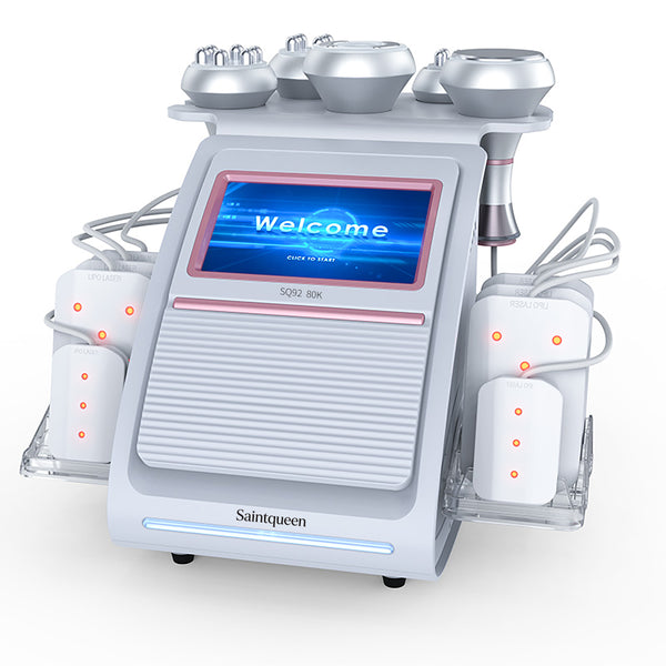 SQ92C Pro – 6-i-1 enhet med 80K kavitation, RF, vakuum och laser