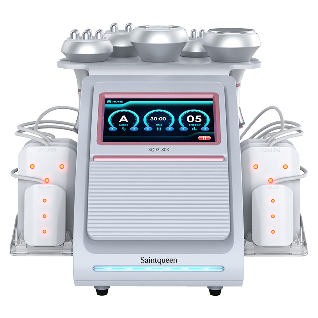 SQ92C Pro – 6-i-1 enhet med 80K kavitation, RF, vakuum och laser