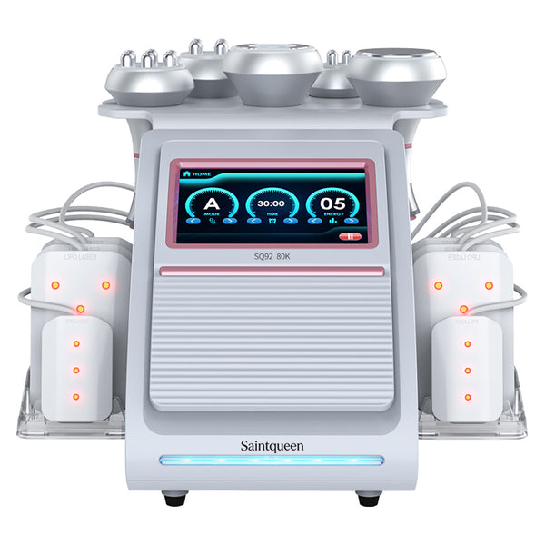 SQ92C Pro – 6-i-1 enhet med 80K kavitation, RF, vakuum och laser