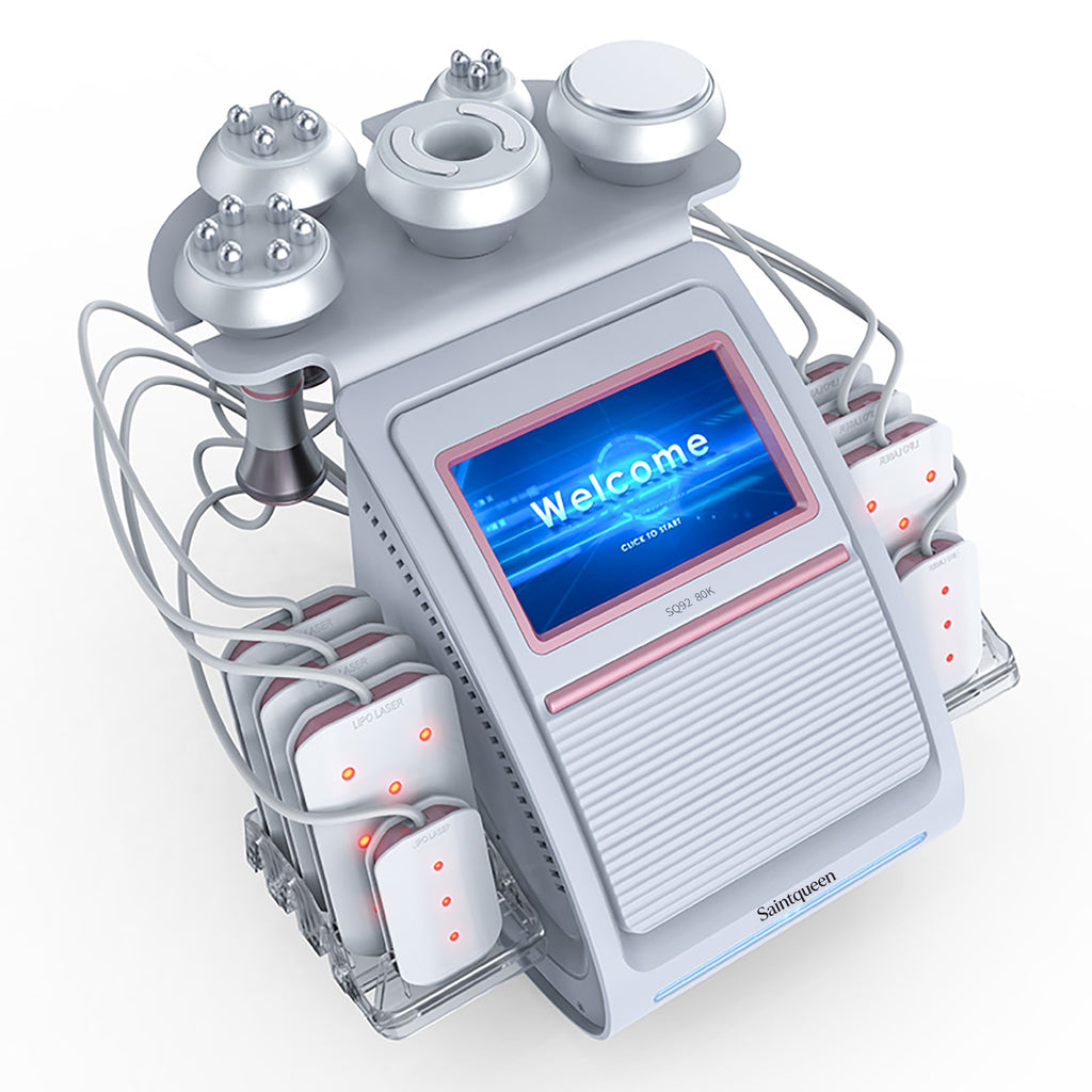 SQ92C Pro – 6-i-1 enhet med 80K kavitation, RF, vakuum och laser