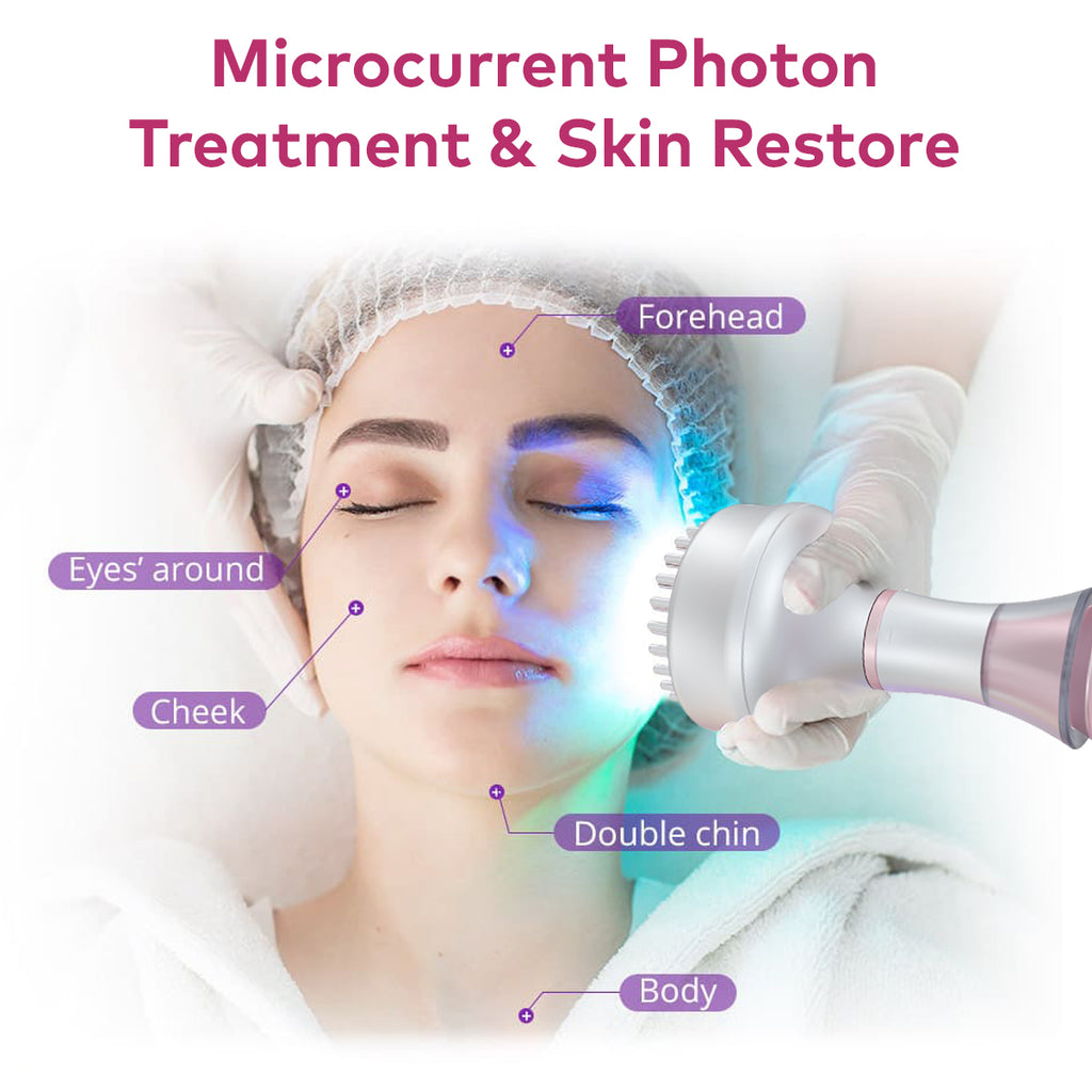 SQ121C Plus – 9-i-1 enhet med 80K kavitation, laser, RF, vakuum och BIO-LED