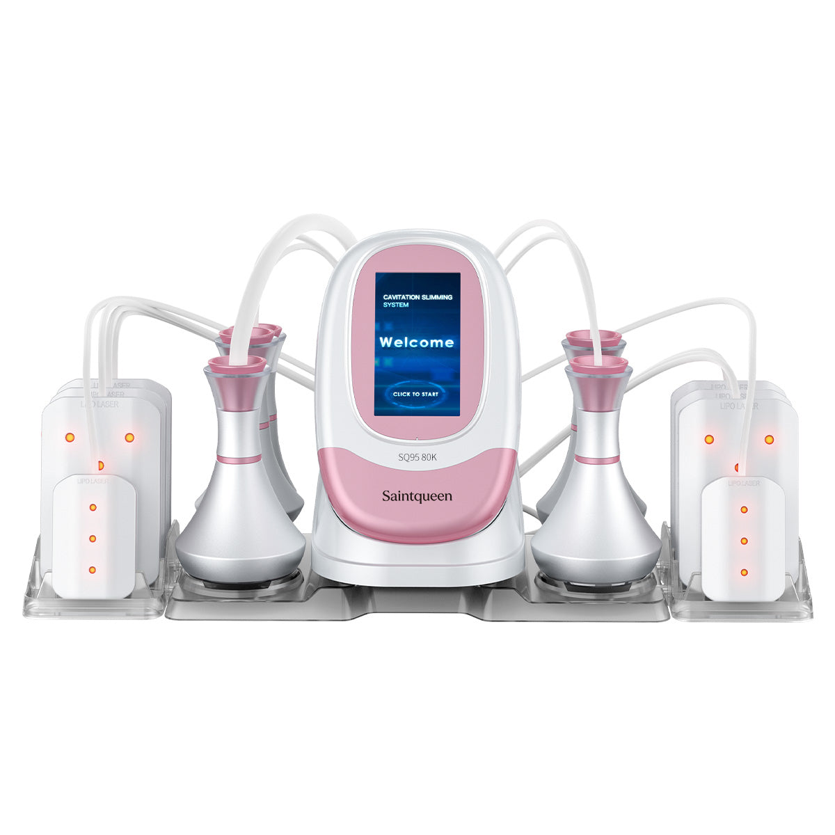 SQ95C Pro – 6-i-1 enhet med 80K kavitation, RF, vakuum och laser
