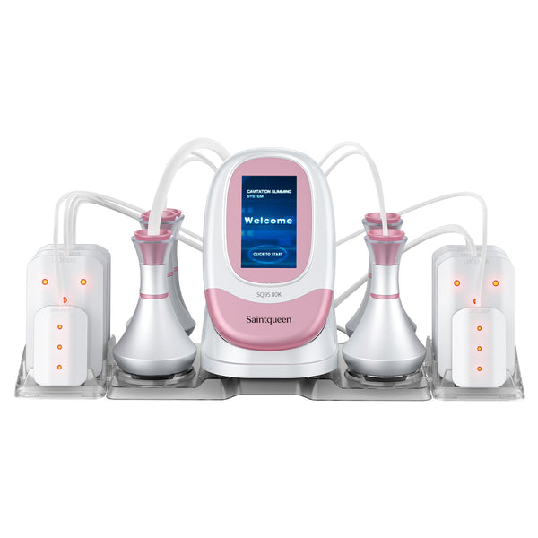 SQ95C Pro – 6-i-1 enhet med 80K kavitation, RF, vakuum och laser
