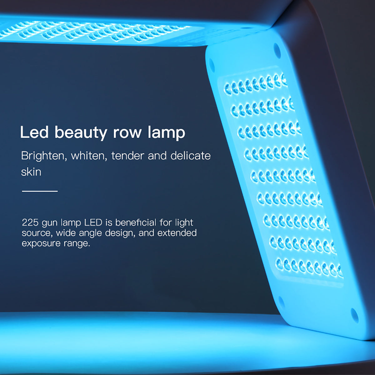 SQ46 fällbar LED-ljusbåge med 225 LED-lampor