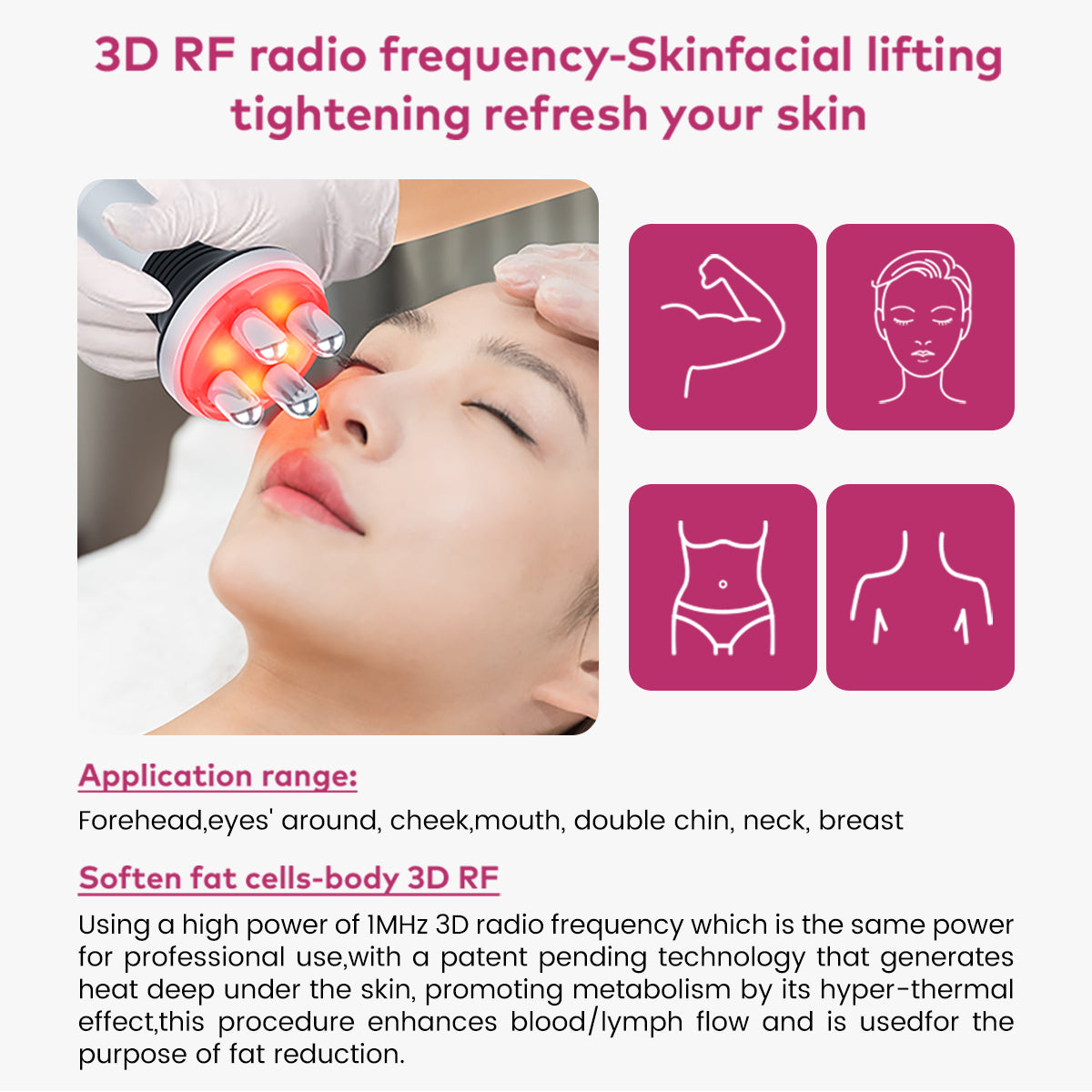 SQ41 7-i-1-kavitationsapparat med 40K och RF