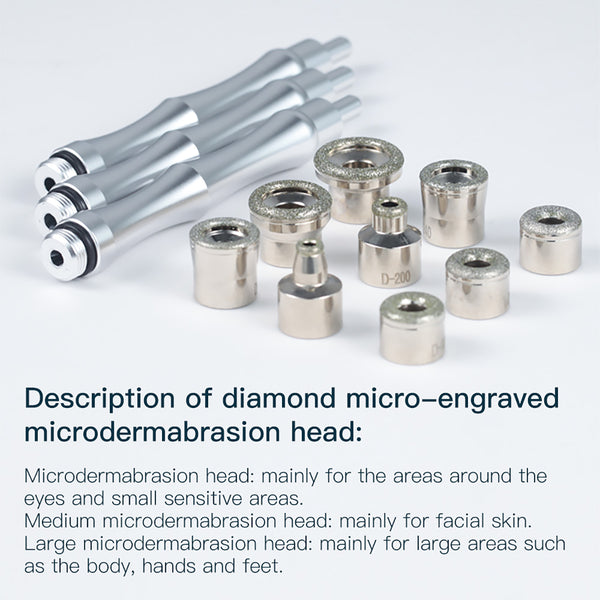 SQ110B diamantmikrodermabrasion med vakuummätare